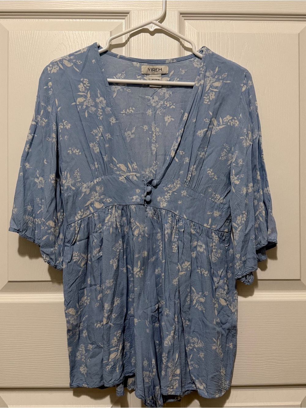 YIREH Floral Romper
